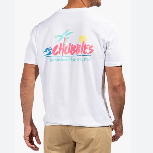 Chubbies NWT Mystery Bundle of 5 Casual Men's Shirts Tees, Tanks, LS - Picture 2 of 4